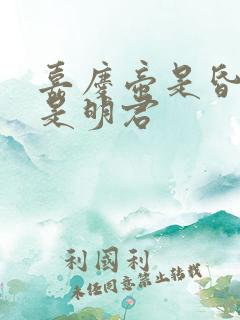 嘉庆帝是昏君还是明君