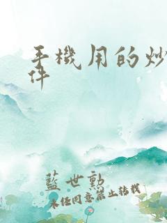 手机用的炒股软件