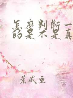 怎么判断一个男的是不是真心的