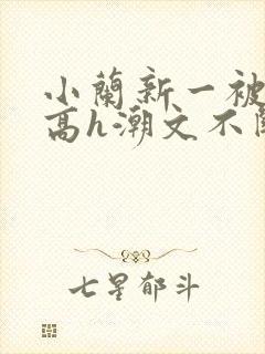 小兰新一被肉干高h潮文不断