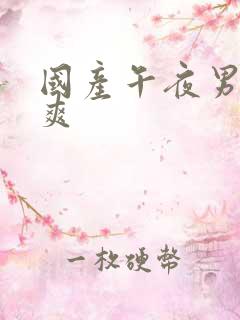 国产午夜男女爽爽
