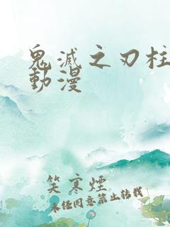 鬼灭之刃柱训练动漫 鬼灭之刃柱训练动漫