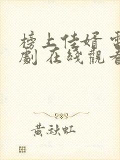 榜上佳婿 电视剧 在线观看