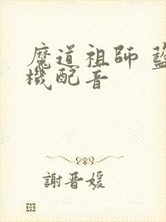 魔道祖师 蓝忘机配音 魔道祖师 蓝忘机配音