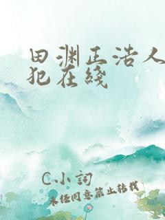田渊正浩人妻侵犯在线
