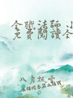 全职法师 小说免费阅读全文