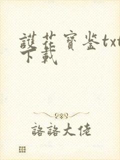护花宝鉴txt下载