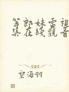 等郎妹电视剧全集在线观看免费播放