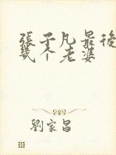 张子凡最后娶了几个老婆