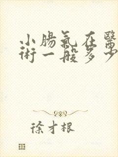 小肠气在医院手术一般多少钱