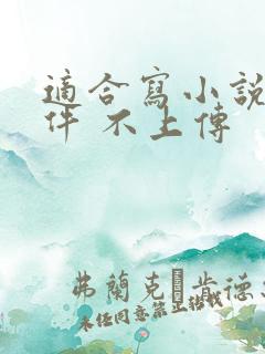 适合写小说的软件 不上传
