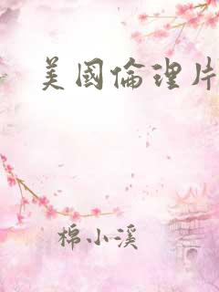 美国伦理片大