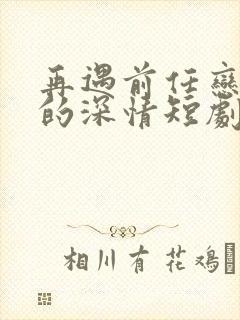 再遇前任恋上他的深情短剧免费观看大结局
