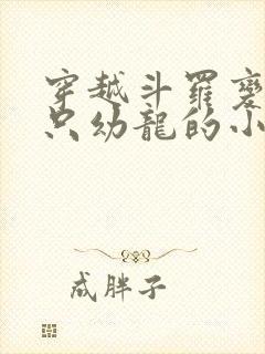 穿越斗罗变成一只幼龙的小说 穿越斗罗变成一只幼龙的小说