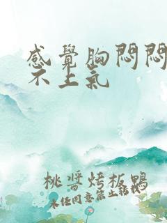 感觉胸闷闷的喘不上气 感觉胸闷闷的喘不上气