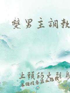 双男主调教高h
