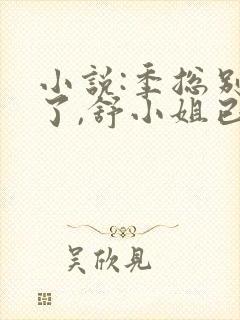 小说:季总别虐了,舒小姐已嫁人