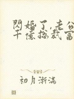 闪婚了,老公是千亿总裁富贵