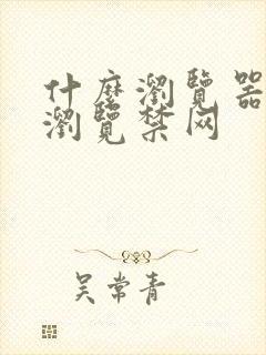 什么浏览器可以浏览禁网