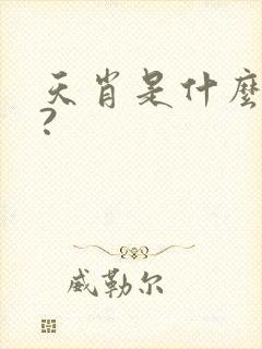 天肖是什么生肖?