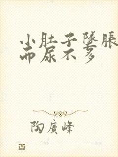 小肚子坠胀想尿而尿不多