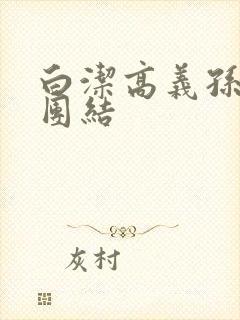 白洁高义孙倩大团结