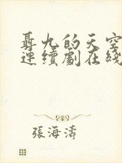 聂九的天空电视连续剧在线观看