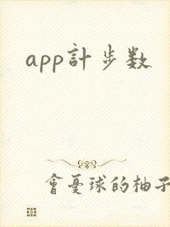 app计步数