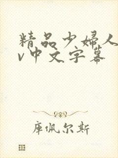 精品少妇人妻av中文字幕