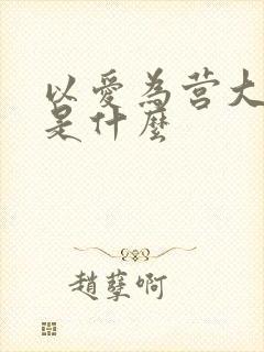 以爱为营大结局是什么