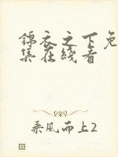锦衣之下免费全集在线看