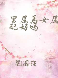 男属马女属虎婚配好吗