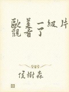 欧美一级片在线观看了