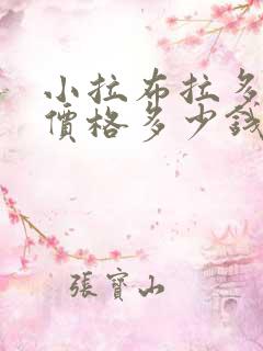 小拉布拉多幼犬价格多少钱一只