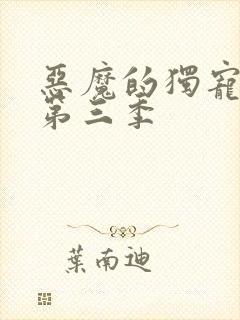 恶魔的独宠甜妻第三季