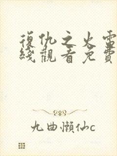 复仇之火电影在线观看免费完整版