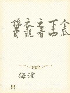 锦衣之下全集免费观看西瓜