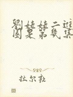 刘姥姥二进大观园是第几集87版