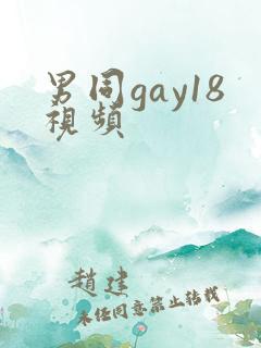 男同gay18视频