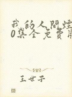 我的人间烟火40集全免费版