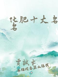 化肥十大名牌排名