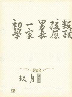 初一男孩叛逆厌学家长应该怎么办