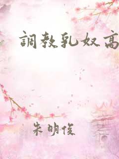 调教乳奴高h