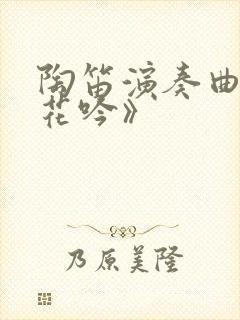 陶笛演奏曲《葬花吟》