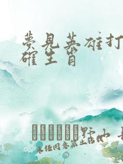 梦见英雄打一正确生肖