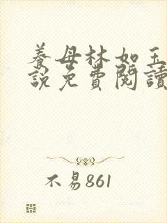 养母林如玉的小说免费阅读