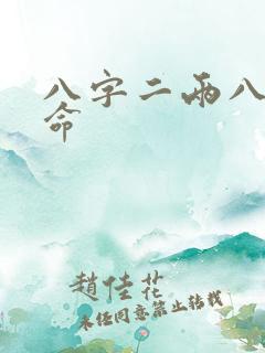 八字二两八钱女命
