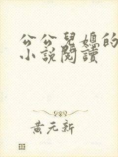 公公儿媳的恋情小说阅读