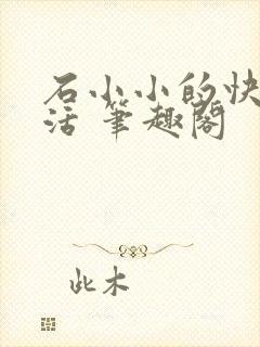 石小小的快乐生活 笔趣阁