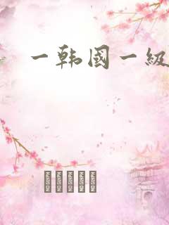 一韩国一级片